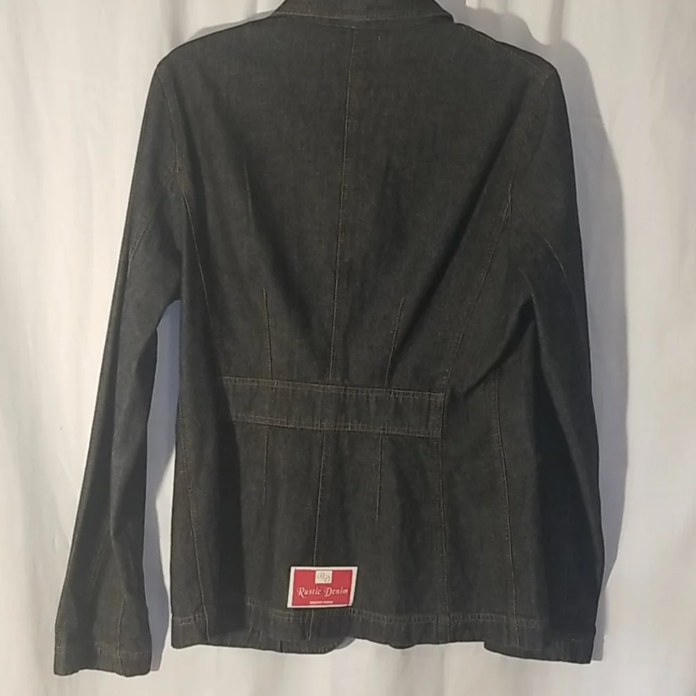 Rustic Denim Jacket - Picture 5 of 6